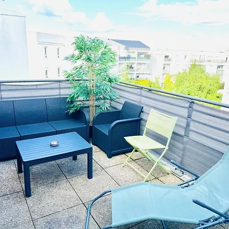 *le Golden Tropic* Magnifique T4 Terrasse+parking *