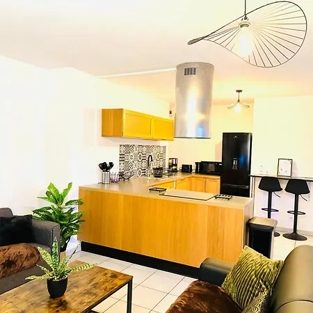 *le Golden Tropic* Magnifique T4 Terrasse+parking Vaulx-en-Velin